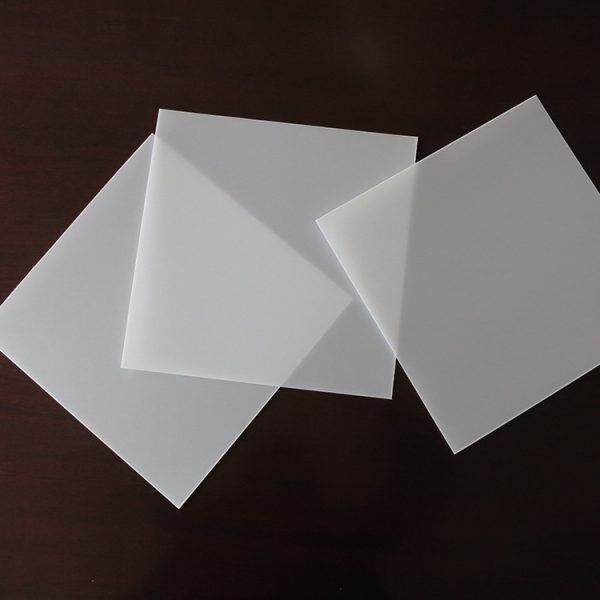 Milk white LED frosted diffuse sheet PP polypropylene sheet for lighting