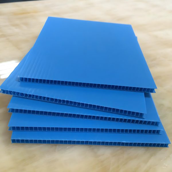 Coloured Polypropylene PP Plastic Twin Wall Hollow Fluted Cardboard Sheets/Plastic Corrugated Board