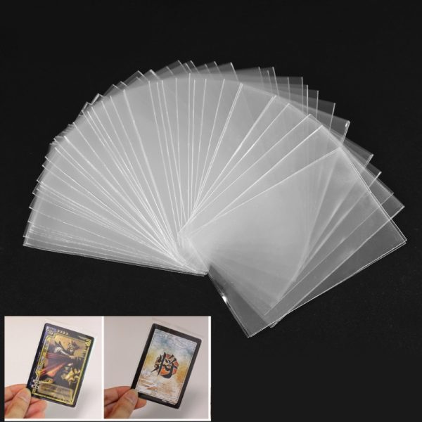 PP Protector Card Sleeves Magic Board Game Tarot Case Three Kingdoms Poker Cards Protector Multi-size Protective Case