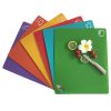 Eco-friendly PP Plastic Cutting Board Flexible pp Chopping Board with Customized Printing