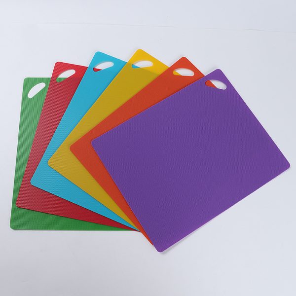 Eco-friendly PP Plastic Cutting Board Flexible pp Chopping Board with Customized Printing