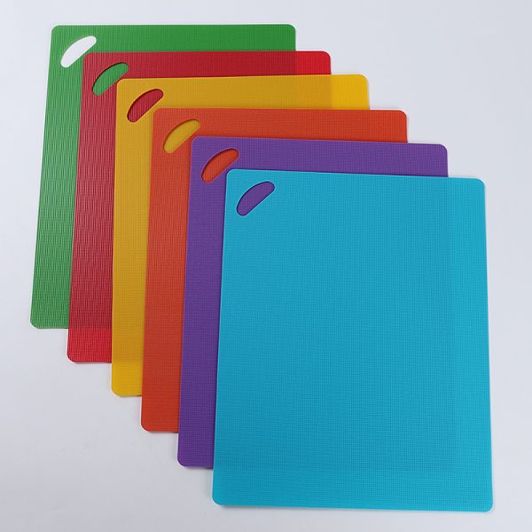 Eco-friendly PP Plastic Cutting Board Flexible pp Chopping Board with Customized Printing