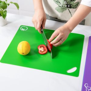 Eco-friendly PP Plastic Cutting Board Flexible pp Chopping Board with Customized Printing