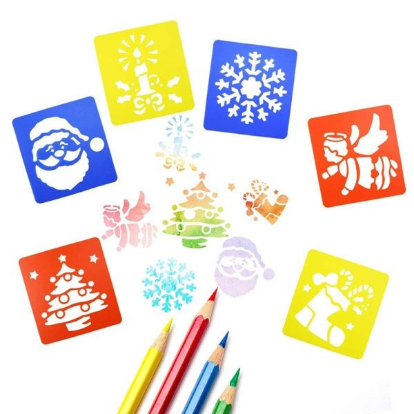 Children's Drawing Stencils - PP Eco - friendly Tracing Boards, Early Education DIY Hollow Out Painting Toys