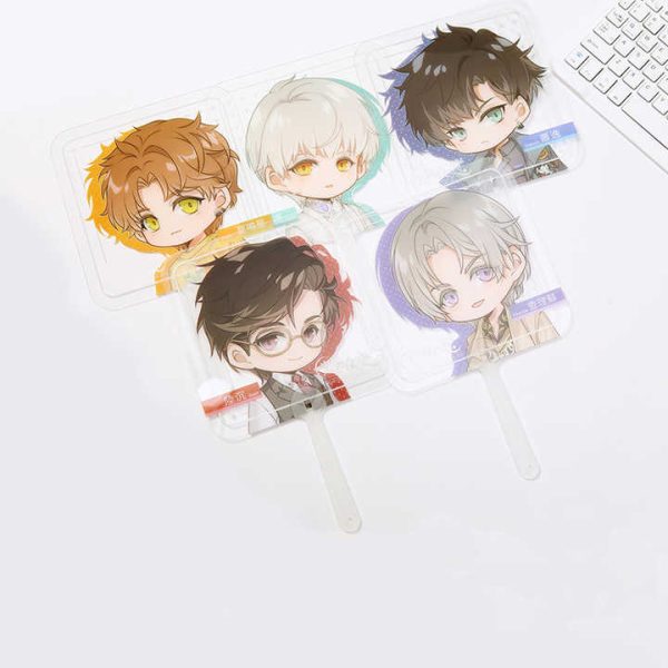 Personalised Hand Fans OEM Logo Printing PP Mini Fan Hand Wholesale Customize Advertising Cheap PP Plastic Hand Fan
