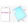 A4 PP clear Transparent Refillable Display Pocket File Folder Presentation clear Book